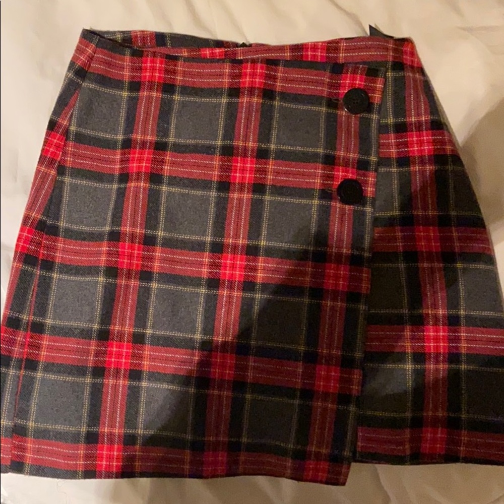 Plaid skirt